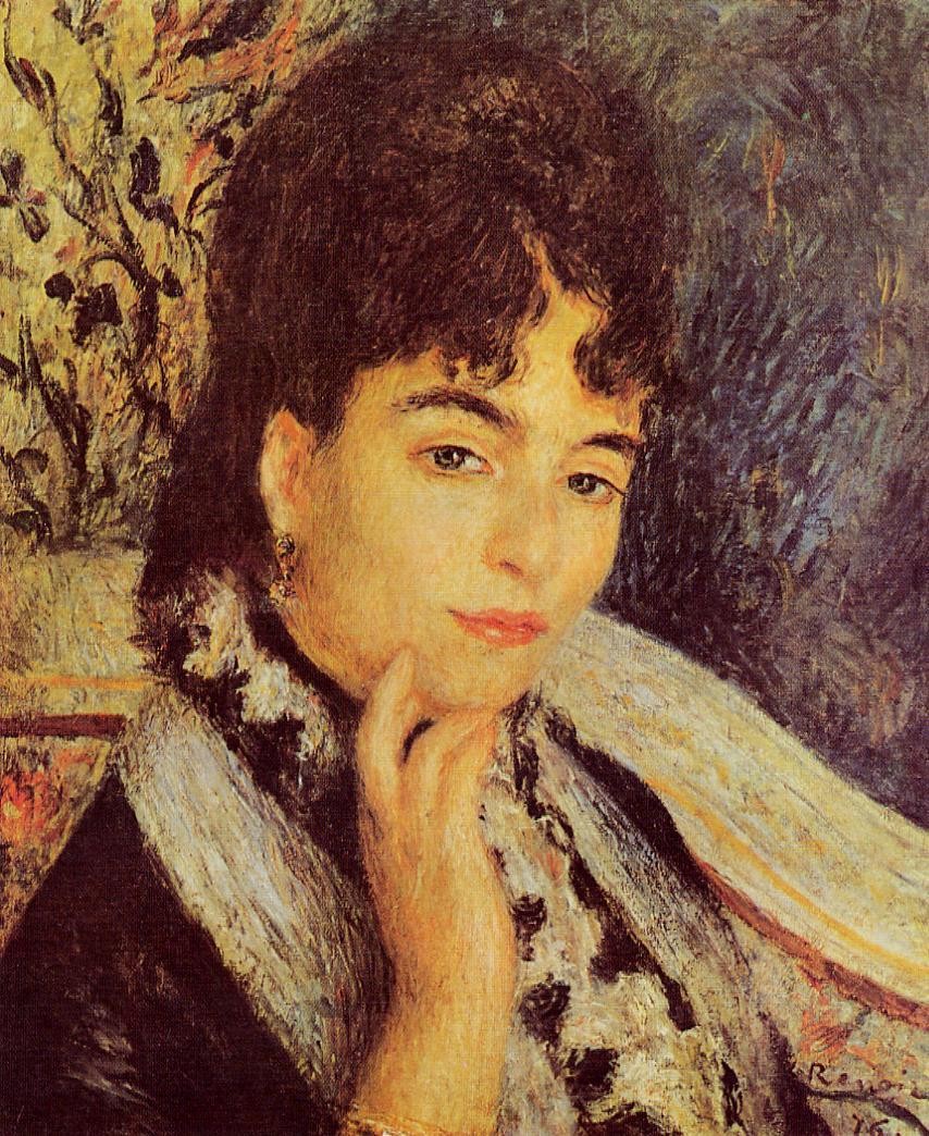 Madame Alphonse Daudet by Pierre-Auguste Renoir