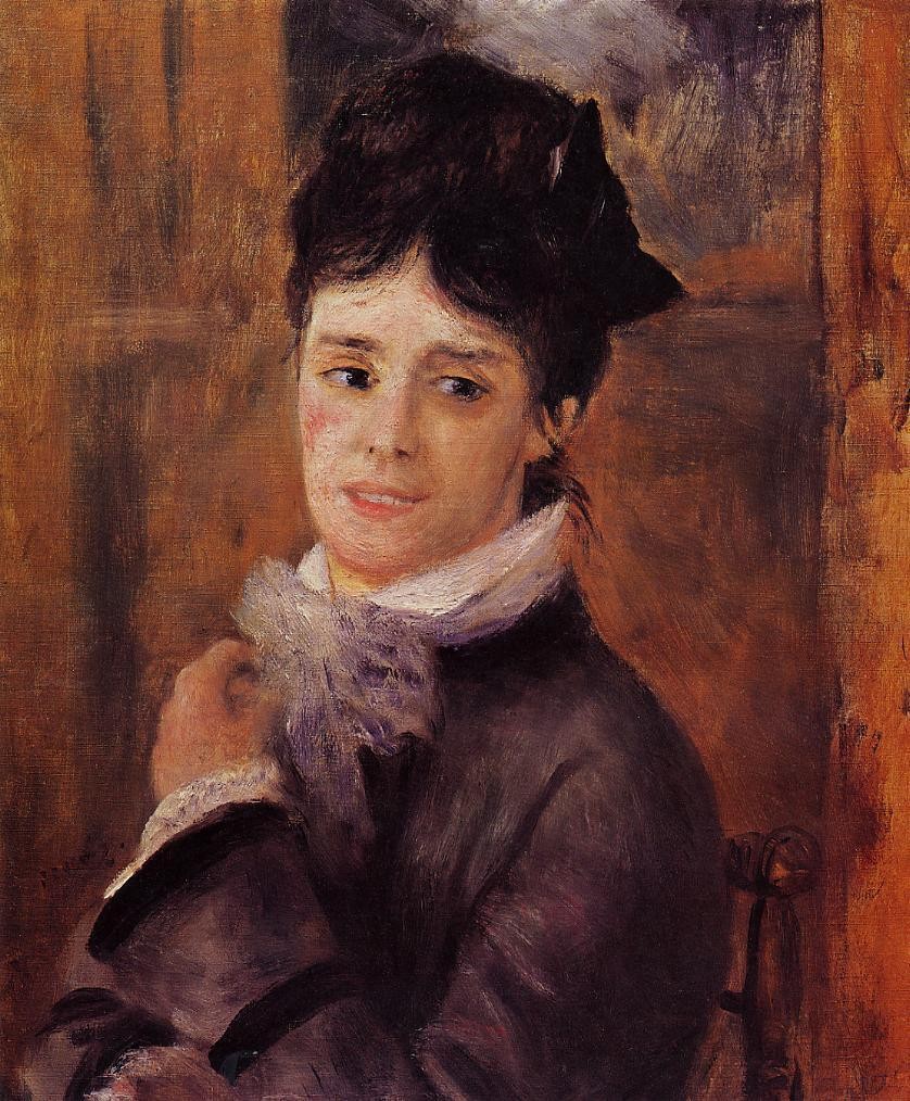 Madame Claude Monet by Pierre-Auguste Renoir