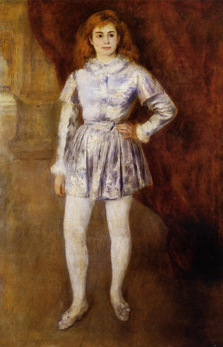 Madame Heriot en travesti by Pierre-Auguste Renoir
