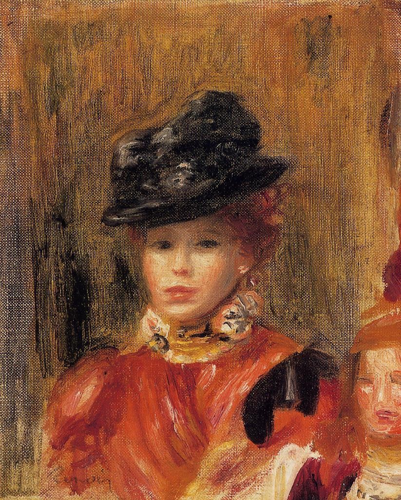 Madame Le Brun and Her Daughter by Pierre-Auguste Renoir