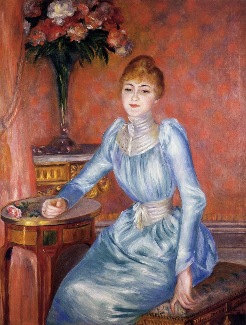 Madame Robert de Bonnieres by Pierre-Auguste Renoir