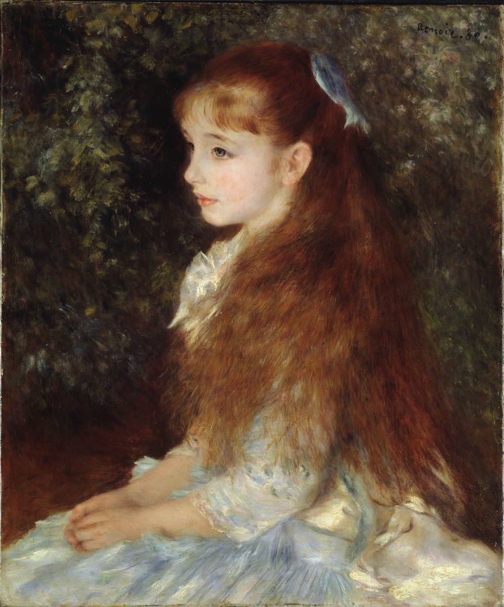 Mademoiselle Irène Cahen d'Anvers (Little Irene) by Pierre-Auguste Renoir