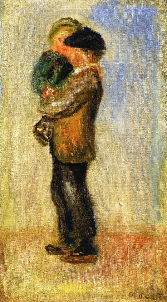 Man Carrying a Boy by Pierre-Auguste Renoir