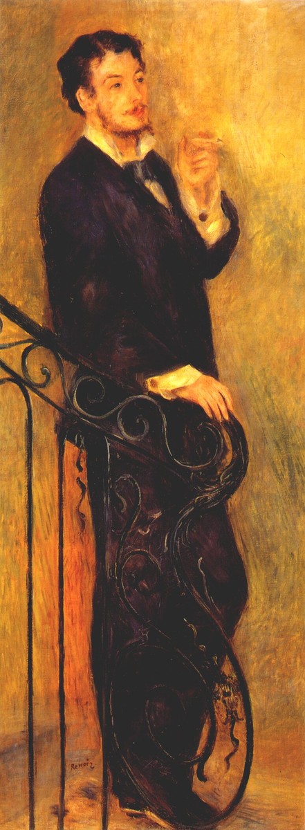 Man on a Staircase by Pierre-Auguste Renoir