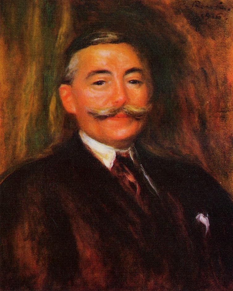 Maurice Gangnat by Pierre-Auguste Renoir