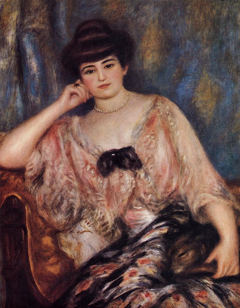 Misia by Pierre-Auguste Renoir