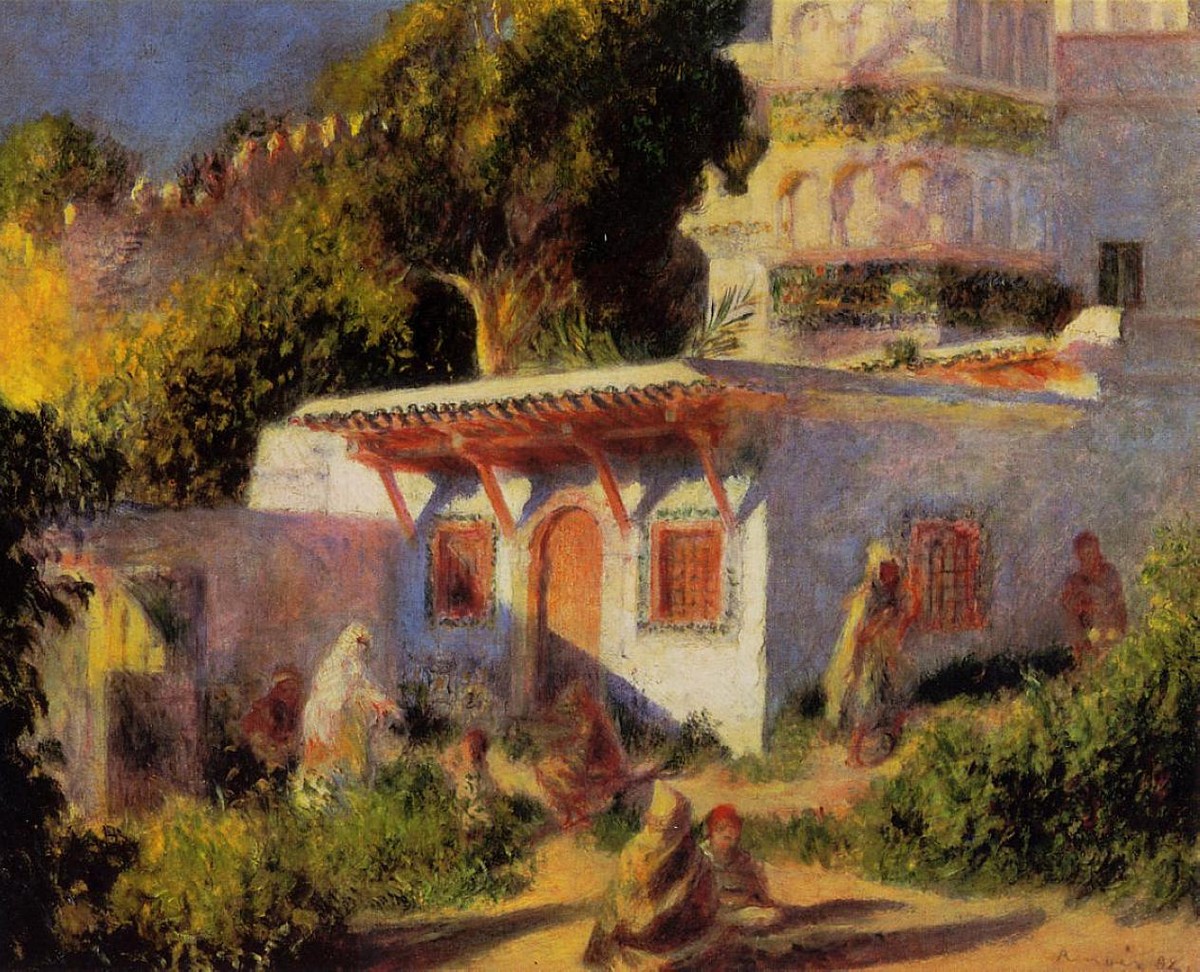 Mosque in Algiers by Pierre-Auguste Renoir