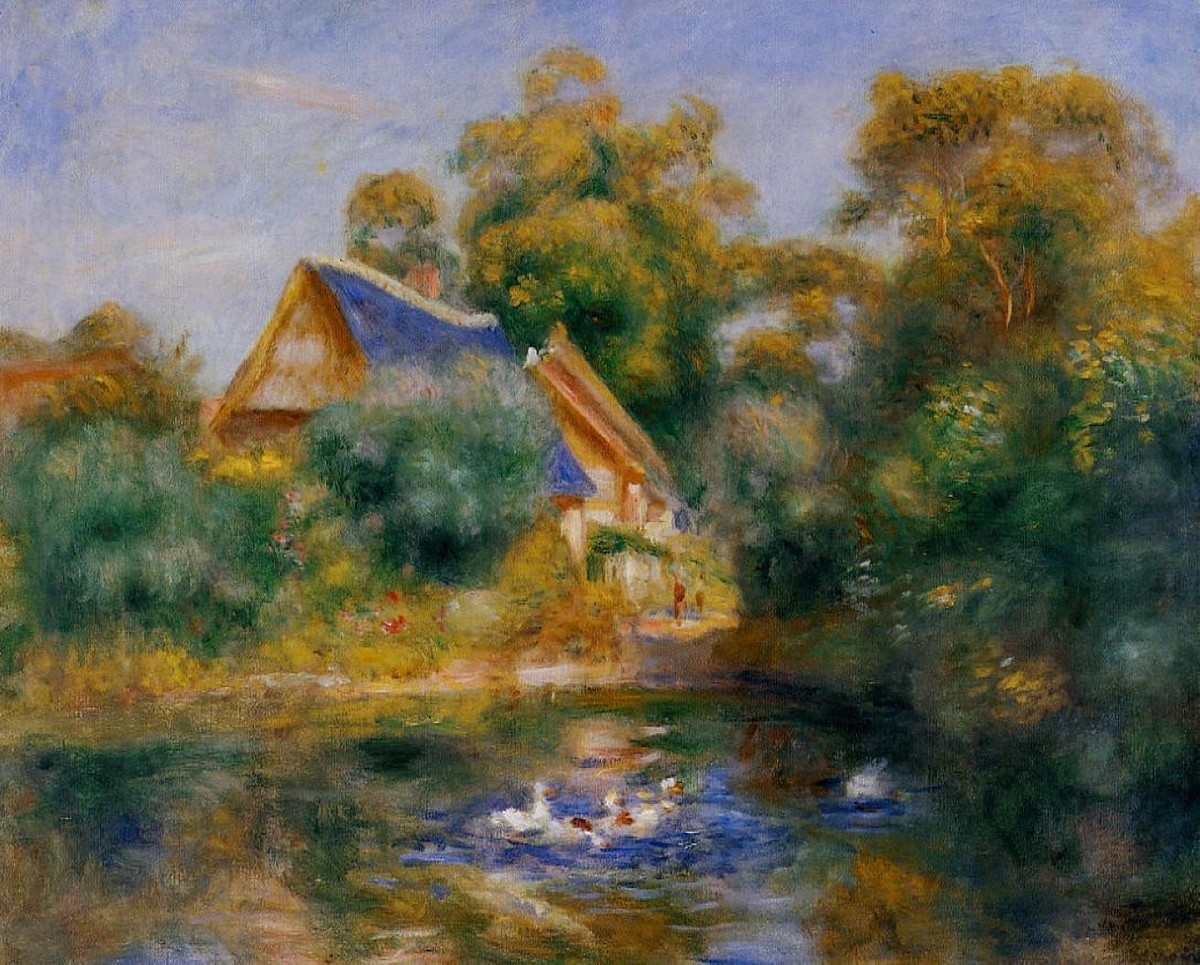 Mother Goose by Pierre-Auguste Renoir
