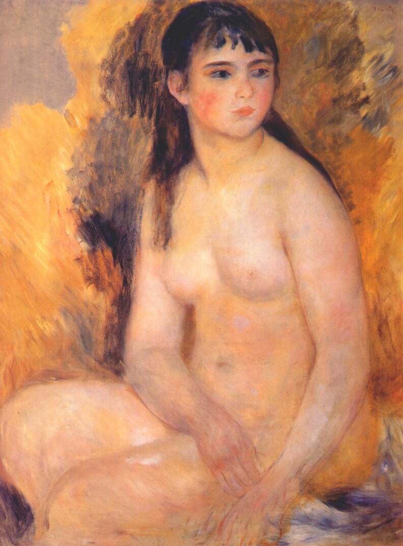 Nude by Pierre-Auguste Renoir