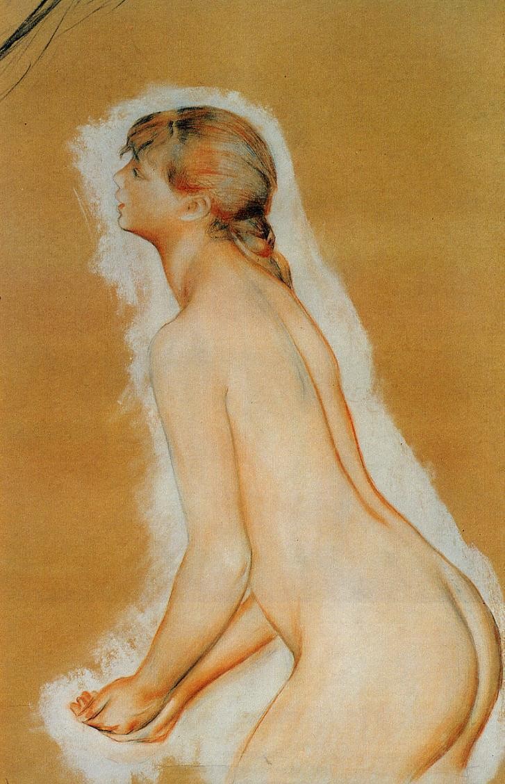 Nude (Study for The Large Bathers ) by Pierre-Auguste Renoir