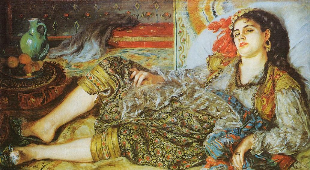 Odalisque (An Algerian Woman) by Pierre-Auguste Renoir