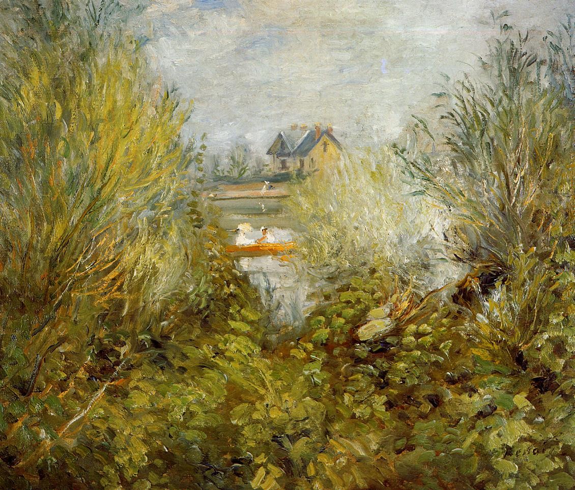 On the Seine, near Argenteuil by Pierre-Auguste Renoir