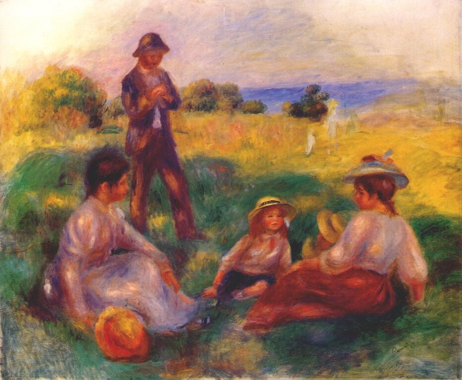 Party in the Country at Berneval by Pierre-Auguste Renoir