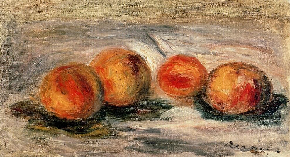 Peaches by Pierre-Auguste Renoir