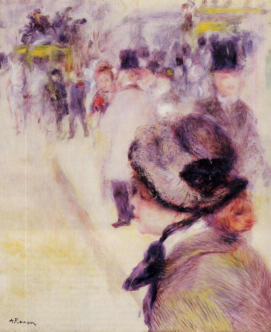Place Clichy by Pierre-Auguste Renoir