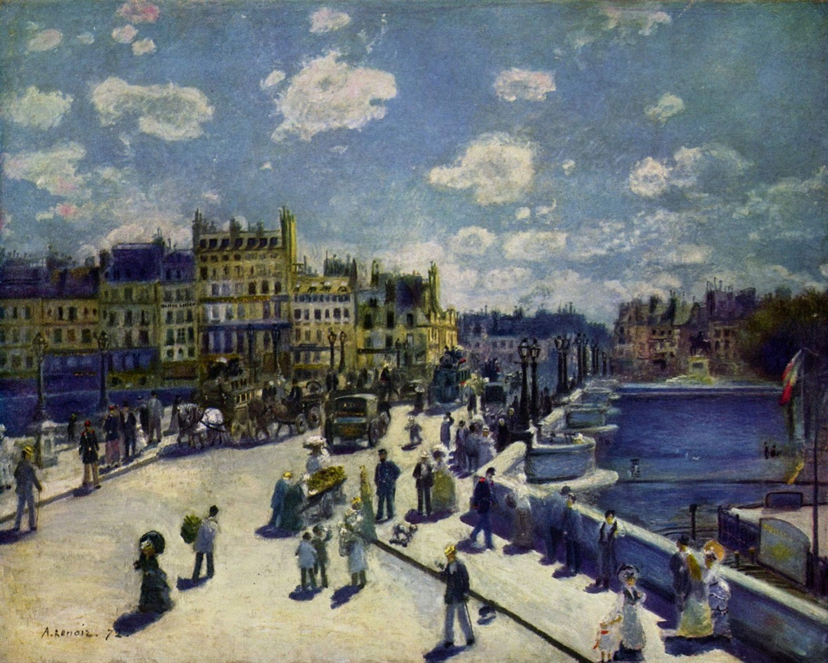 Pont Neuf by Pierre-Auguste Renoir