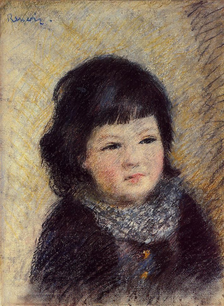 Portrait of a Child by Pierre-Auguste Renoir