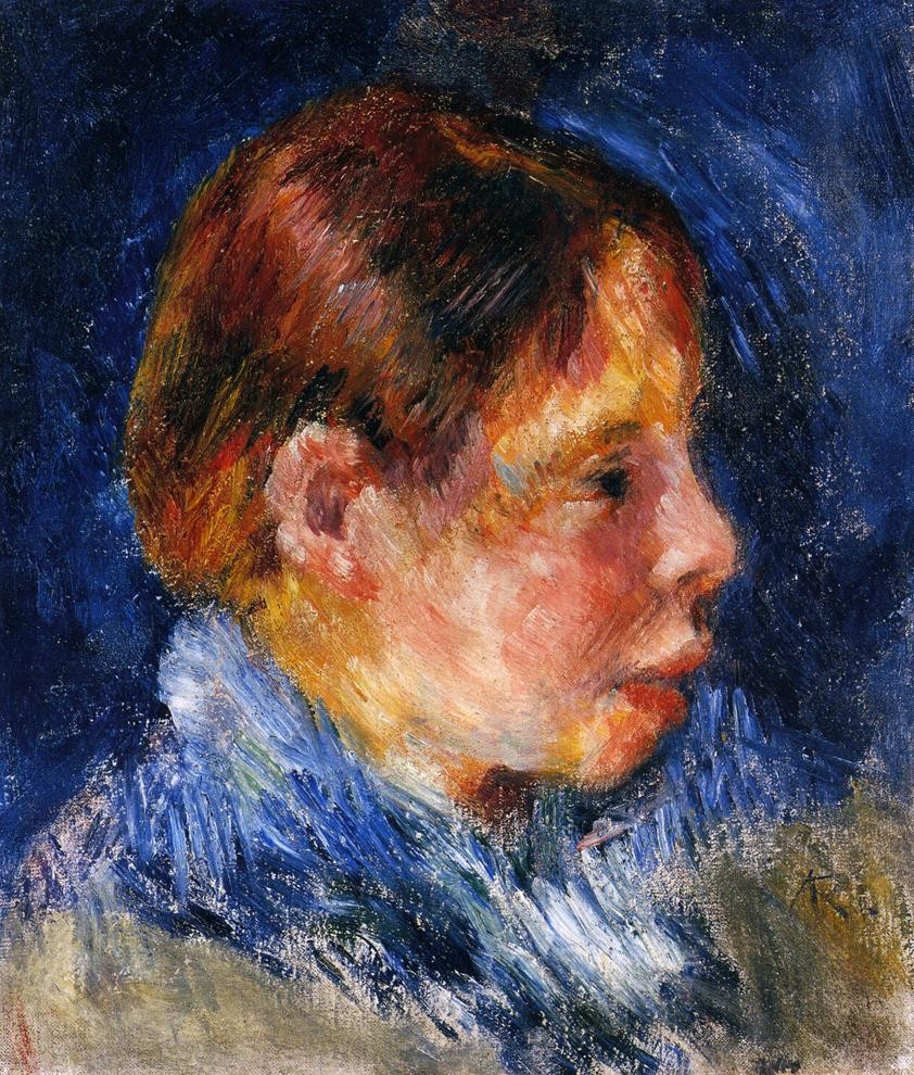 Portrait of a Child by Pierre-Auguste Renoir