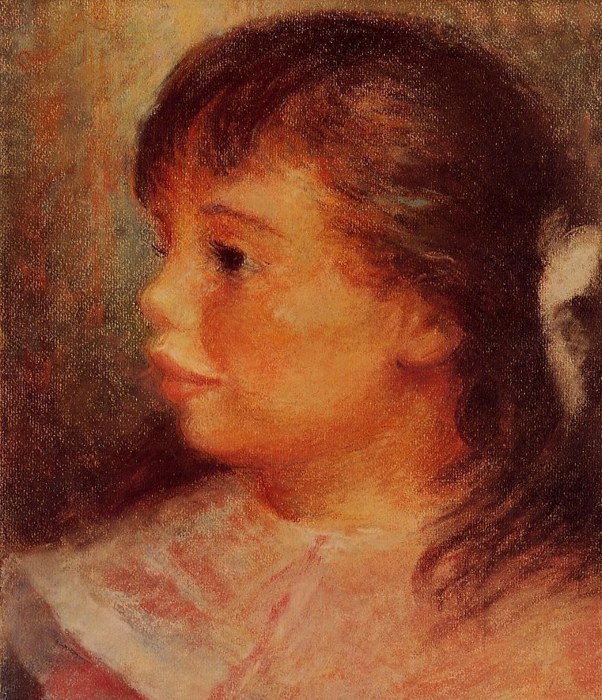 Portrait of a Girl by Pierre-Auguste Renoir