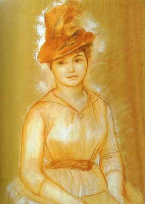 Portrait of a Woman by Pierre-Auguste Renoir