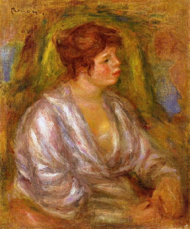 Portrait of a Woman by Pierre-Auguste Renoir