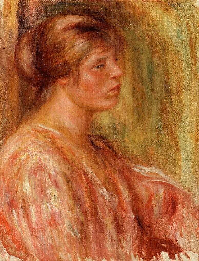 Portrait of a Woman by Pierre-Auguste Renoir