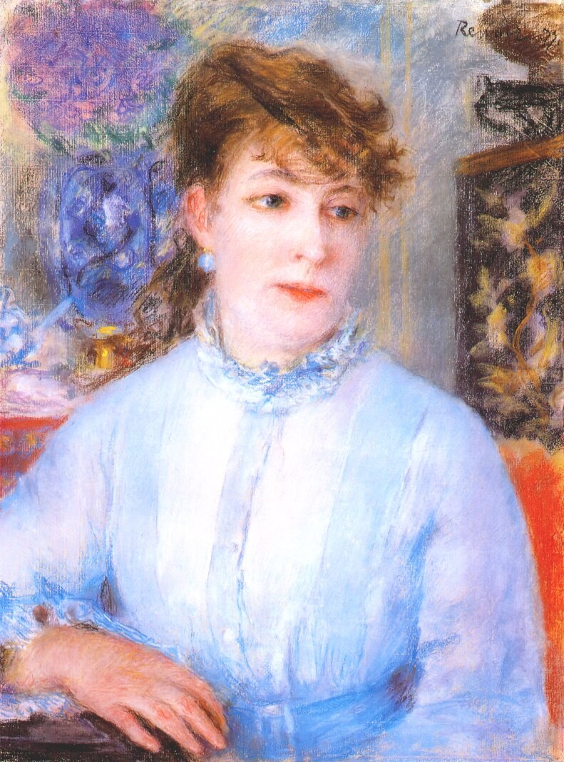 Portrait of a Woman by Pierre-Auguste Renoir