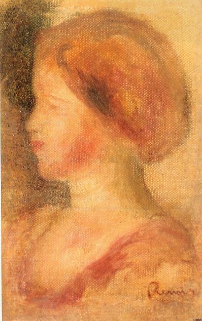 Portrait of a Young Girl by Pierre-Auguste Renoir