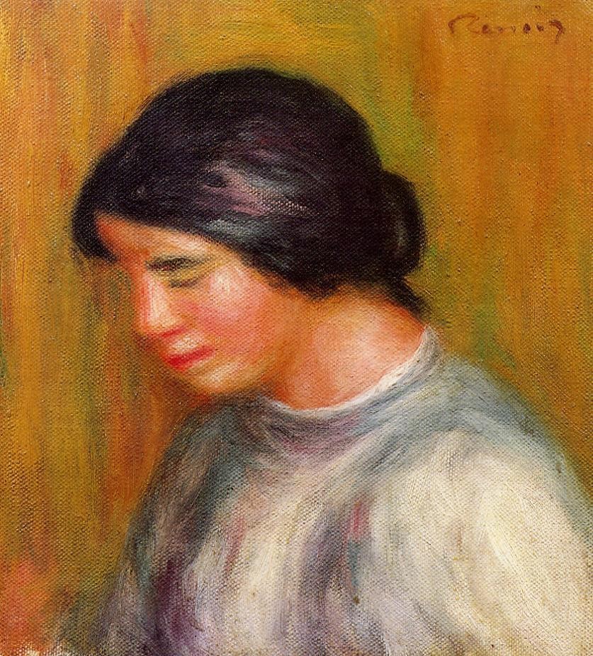 Portrait of a Young Girl by Pierre-Auguste Renoir