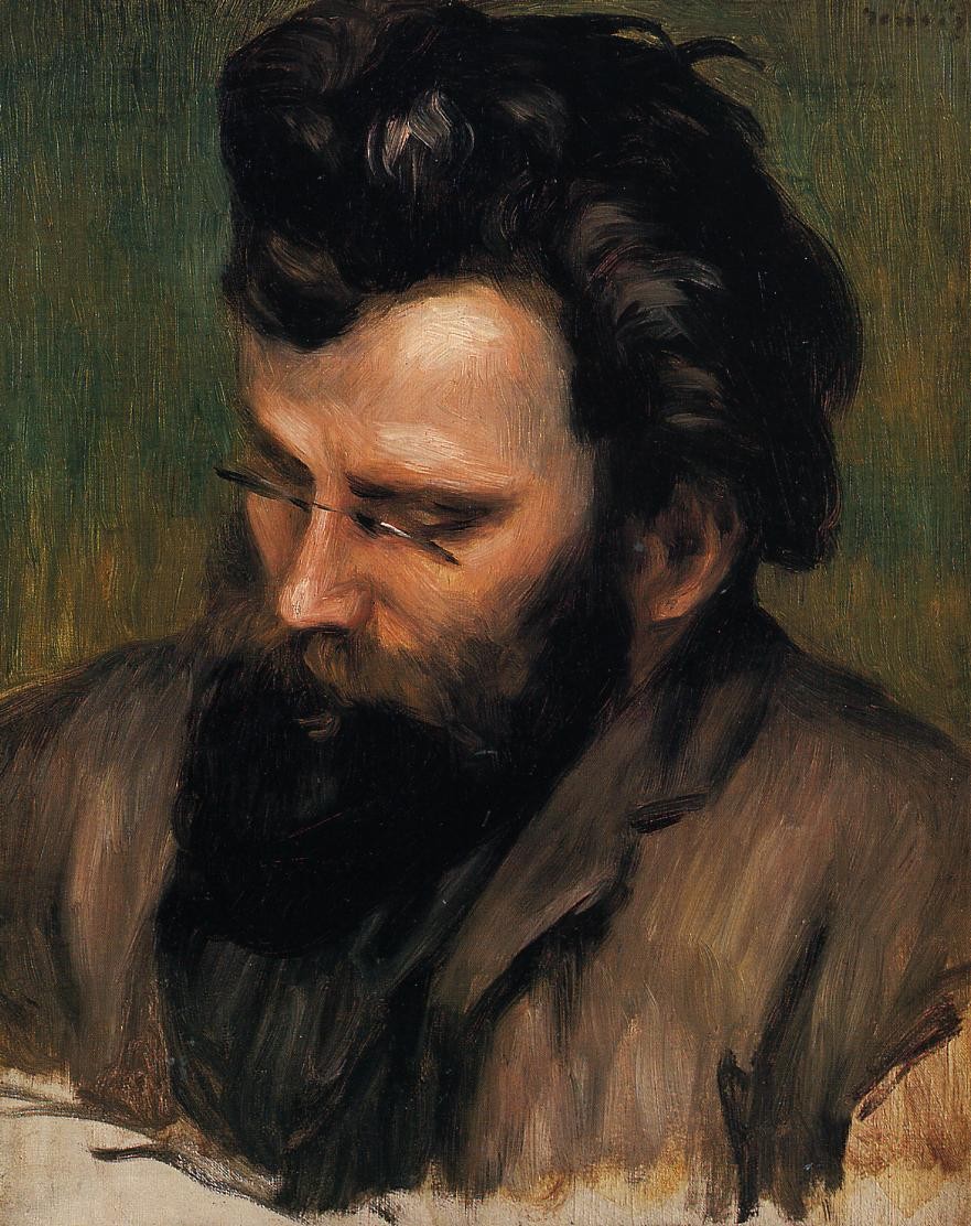 Portrait of Charles Terrasse by Pierre-Auguste Renoir