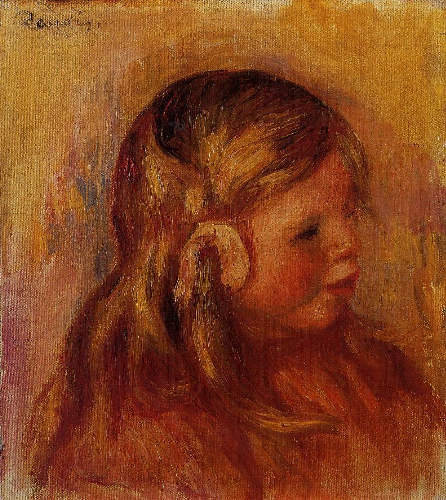 Portrait of Claude by Pierre-Auguste Renoir