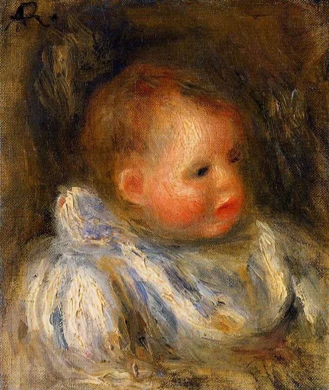 Portrait of Coco by Pierre-Auguste Renoir