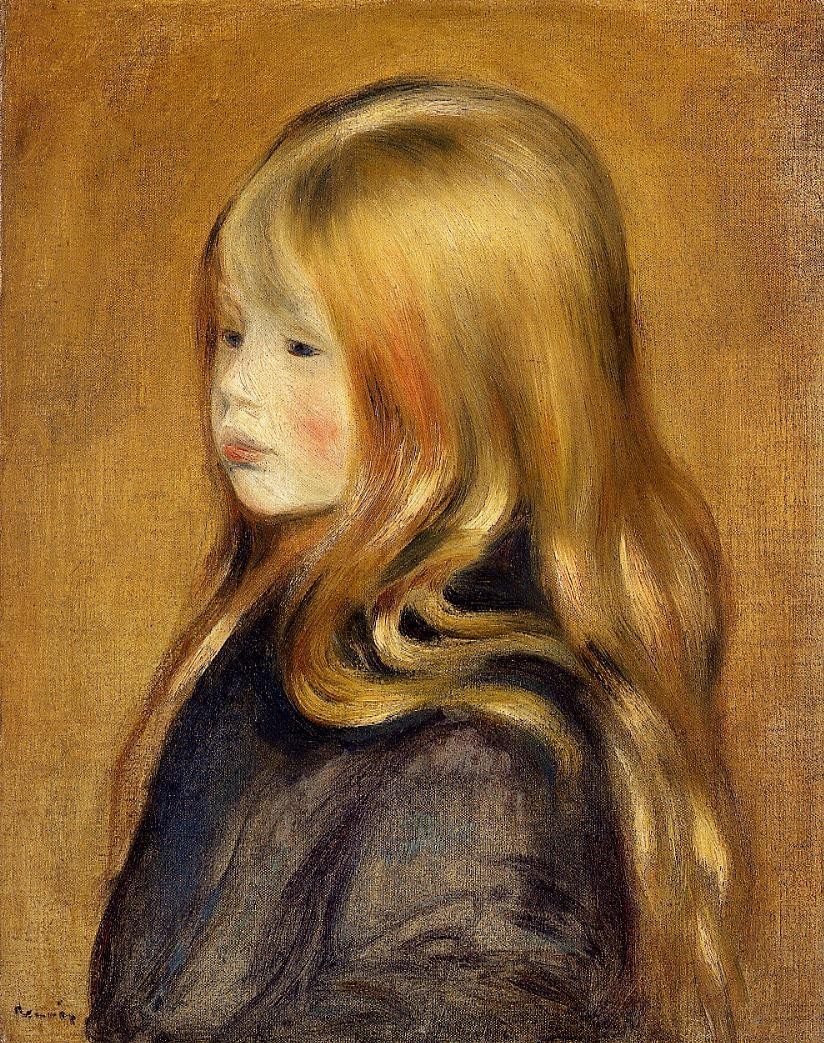 Portrait of Edmond Renoir, Jr. by Pierre-Auguste Renoir