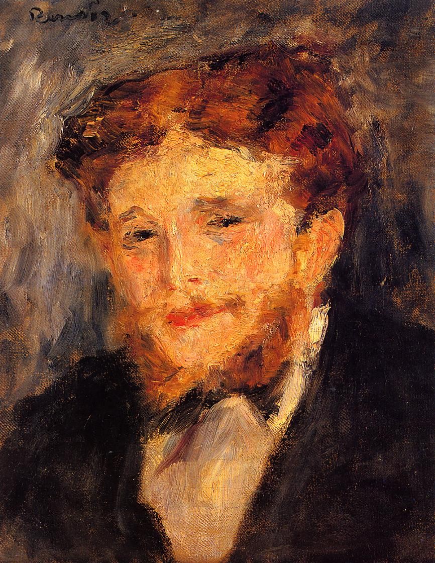 Portrait of Eugene Pierre Lestringuez by Pierre-Auguste Renoir