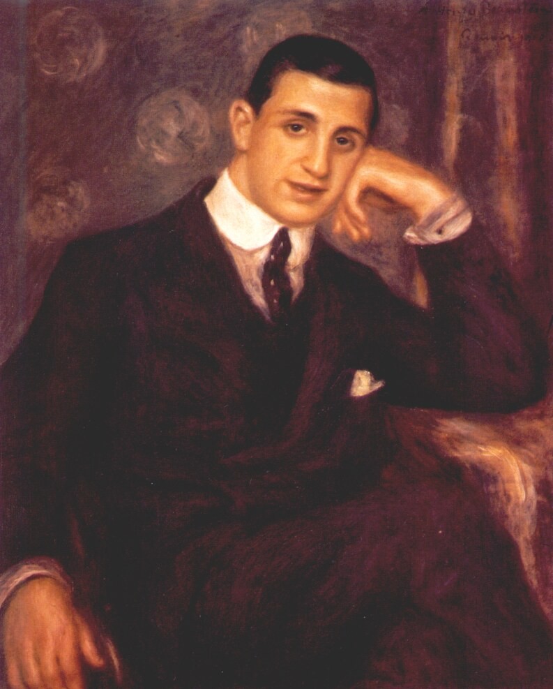 Portrait of Henry Bernstein by Pierre-Auguste Renoir