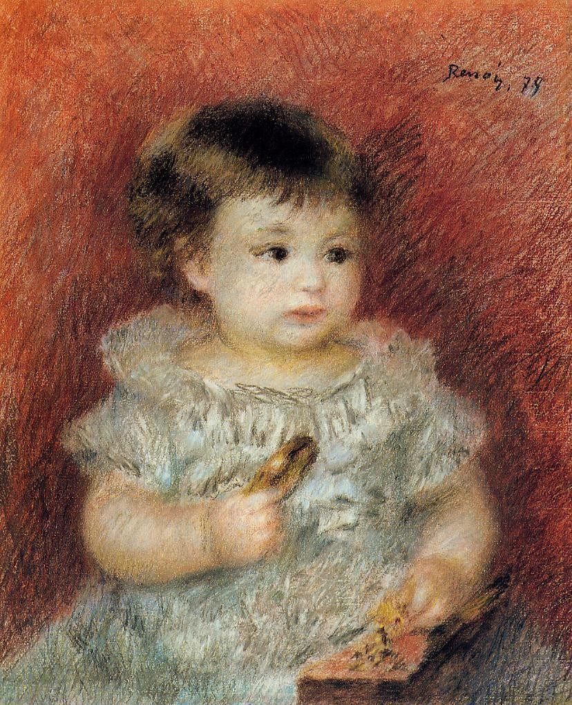 Portrait of Lucien Daudet by Pierre-Auguste Renoir