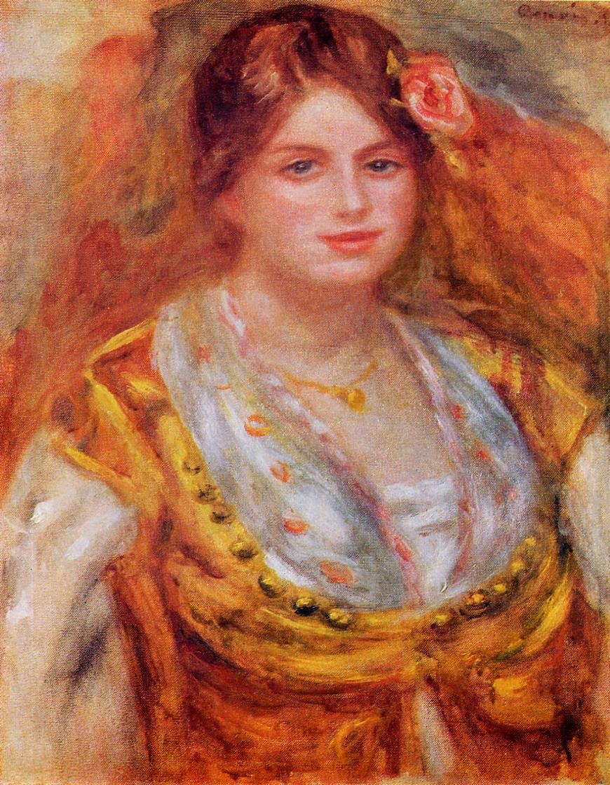 Portrait of Mademoiselle Francois by Pierre-Auguste Renoir