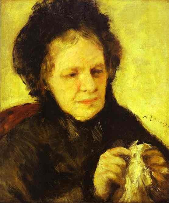 Portrait of Mme. Theodore Charpentier by Pierre-Auguste Renoir