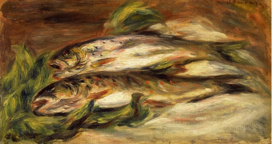 Rainbow Trout by Pierre-Auguste Renoir