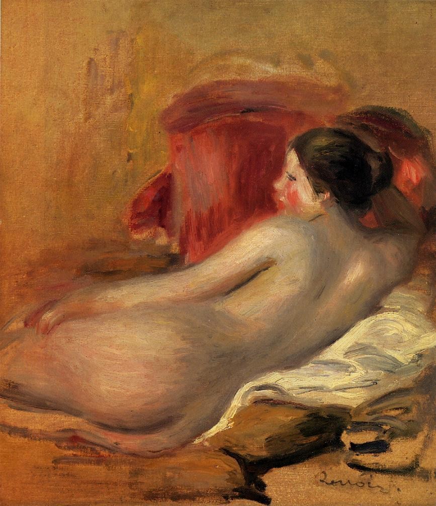 Reclining Model by Pierre-Auguste Renoir