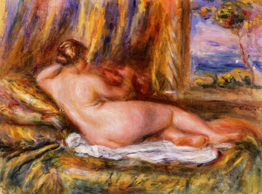 Reclining Nude by Pierre-Auguste Renoir