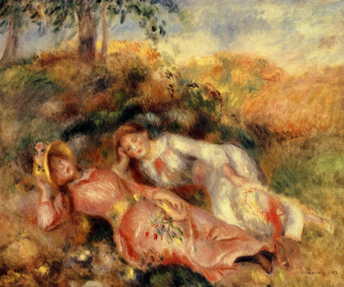 Reclining Women by Pierre-Auguste Renoir
