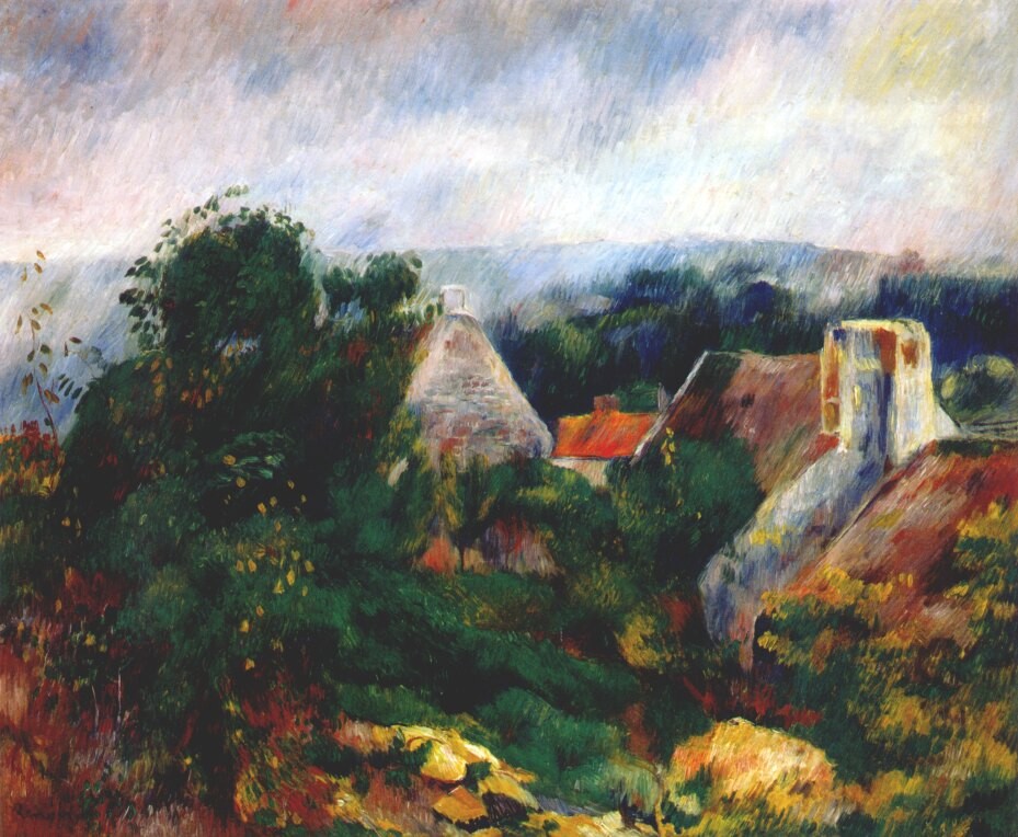 Roche Goyon by Pierre-Auguste Renoir