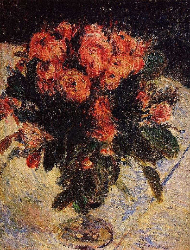 Roses by Pierre-Auguste Renoir