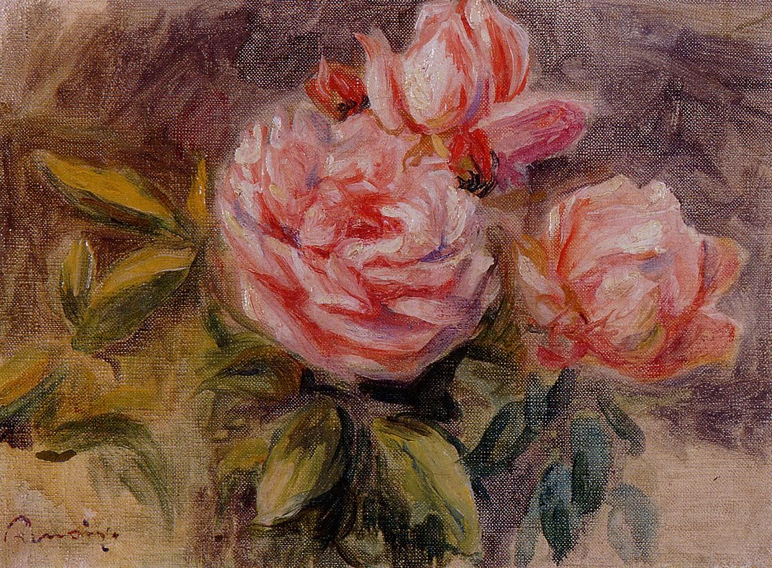 Roses by Pierre-Auguste Renoir
