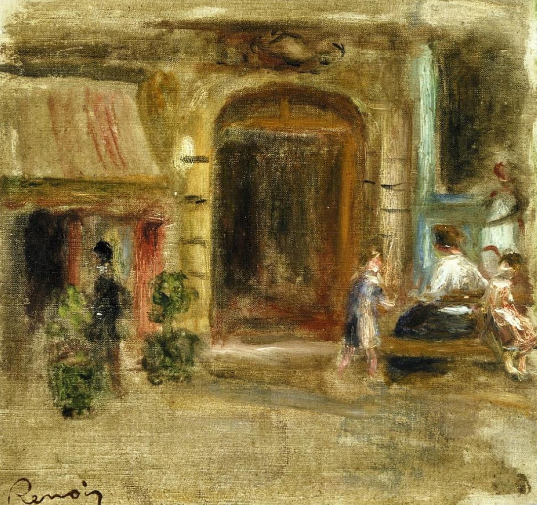 Rue Caulaincourt by Pierre-Auguste Renoir