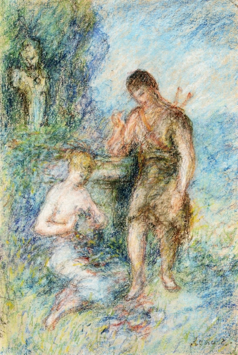 Rural Scene by Pierre-Auguste Renoir
