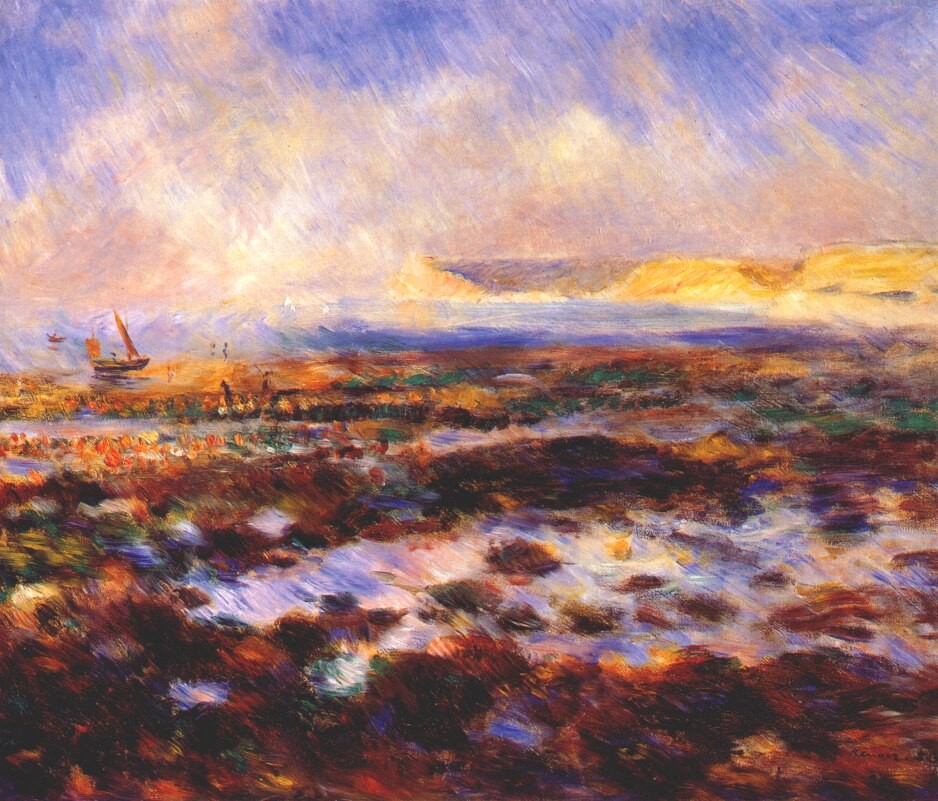 Seascape by Pierre-Auguste Renoir