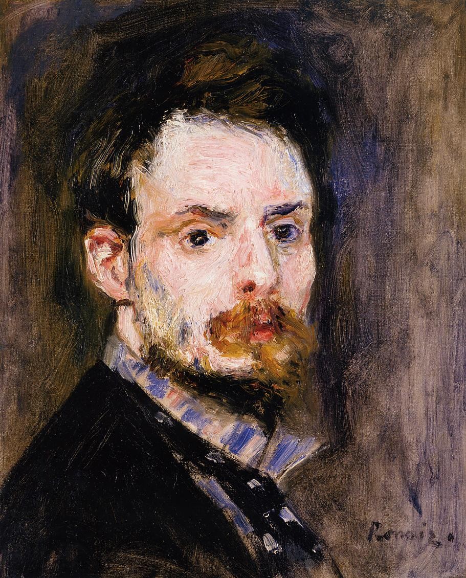 Self-Portrait by Pierre-Auguste Renoir