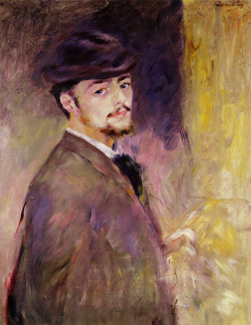 Self-Portrait at the Age of Thirty Five by Pierre-Auguste Renoir